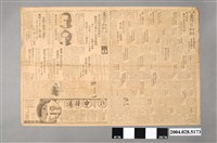 藏品(日日新報社出版《臺灣日日新報夕刊》第11310號1931年（昭和6年）10月7日第1至4版)的圖片