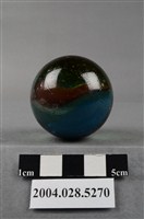 藏品(大花彩玻璃彈珠)的圖片