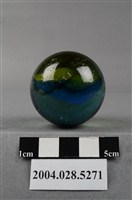 藏品(大花彩玻璃彈珠)的圖片