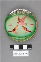 藏品(介亮實業社製造愛雀營養潤膚膏圓形扁鐵盒之3)的圖片