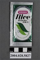 藏品(耐斯企業股份有限公司製造耐斯嫩舒潤髮乳隨身包)的圖片