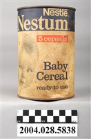 藏品(雀巢公司製麥粉鐵罐)的圖片