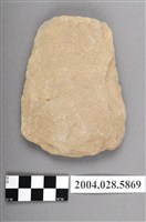 藏品(花蓮支亞干遺址打製石斧)的圖片