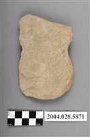 藏品(花蓮支亞干遺址打製石斧)的圖片