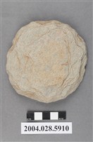 藏品(花蓮支亞干遺址打製圓板)的圖片