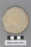 藏品(花蓮支亞干遺址打製圓板)的圖片