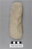 藏品(臺東樟原遺址打製石斧)的圖片