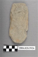 藏品(臺東東河遺址打製石斧)的圖片