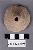 藏品(臺東興昌遺址陶紡輪)的圖片