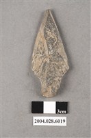 藏品(臺東東河遺址磨製石鏃)的圖片