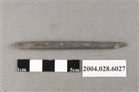 藏品(臺東永安遺址磨製石針)的圖片