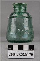 藏品(淺綠透明玻璃瓶)的圖片