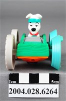 藏品(麥當勞101忠狗綠色車玩具)的圖片