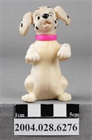 藏品(麥當勞101忠狗粉色項圈玩具)的圖片