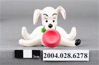 藏品(麥當勞101忠狗咬紅碗玩具)的圖片