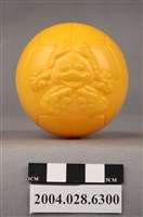 藏品(麥當勞大鳥姐姐黃色球玩具)的圖片