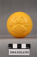 藏品(麥當勞大鳥姐姐黃色球玩具)的圖片