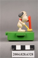 藏品(麥當勞史努比高爾夫球玩具)的圖片