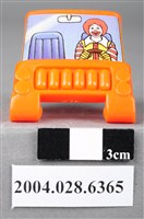 藏品(麥當勞麥當勞叔叔車頭蓋玩具)的圖片