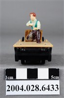 藏品(漢堡王真假公主之迪米崔板車玩具)的圖片