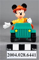 藏品(麥當勞米奇探險車玩具)的圖片