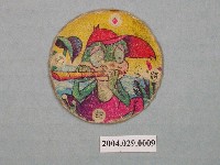 藏品(小青蛙吹笛子尪仔標)的圖片