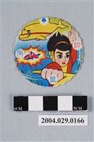 藏品(海底小遊俠與海豚小白尪仔標)的圖片