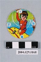 藏品(海底小遊俠騎乘海豚小白尪仔標)的圖片