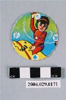 藏品(海底小遊俠騎乘海豚小白尪仔標)的圖片