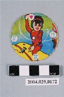 藏品(海底小遊俠騎乘海豚小白尪仔標)的圖片