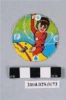 藏品(海底小遊俠騎乘海豚小白尪仔標)的圖片
