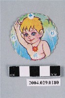 藏品(海底小遊俠之金髮男孩尪仔標)的圖片