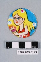 藏品(海底小遊俠之人魚妞妞尪仔標)的圖片