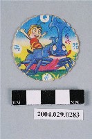 藏品(小蜜蜂之小蜜蜂與獨角仙尪仔標)的圖片