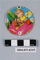 藏品(小蜜蜂之女蜂王與小蜜蜂尪仔標)的圖片