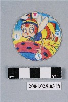 藏品(小蜜蜂之小蜜蜂與瓢蟲尪仔標)的圖片