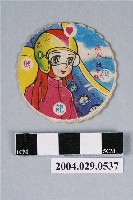 藏品(無敵鐵金剛莎莎尪仔標)的圖片