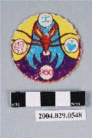 藏品(無敵鐵金剛尪仔標)的圖片