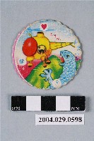 藏品(恐龍救生隊之恐龍與怪獸及直昇機尪仔標)的圖片