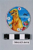 藏品(恐龍救生隊之蓓蓓與指揮塔翁仔標)的圖片