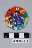 藏品(恐龍救生隊之李博士與飛艇及歹徒尪仔標)的圖片