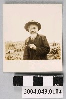 藏品(老年男子獨照)的圖片