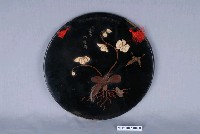 藏品(蔗苗養成所創立30週年臺灣蝴蝶蘭紀念漆器)的圖片