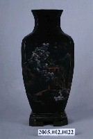 藏品(洞庭湖長板橋漆花瓶)的圖片