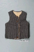 藏品(棕色前開襟棉背心)的圖片