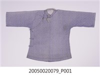 藏品(淺紫色棉質立領大襟女衫)的圖片