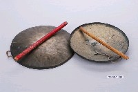 藏品(銅製鑼2組)的圖片