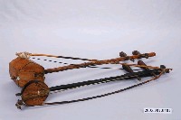 藏品(木製殼子弦琴與竹製胡琴一組)的圖片
