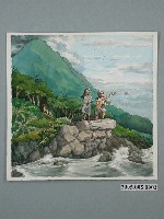 藏品(陳建年《男祖先拋土入海》)的圖片