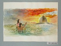 藏品(賴英澤《兄妹漂流到大霸尖山》)的圖片